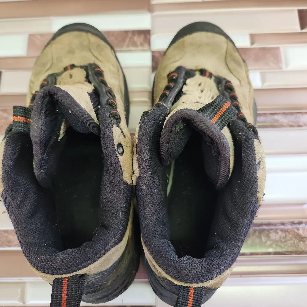 Nike ACG Hiking Boots Men’s 7 Brown Suede Vintage 2000 No Laces Outdoor Trail